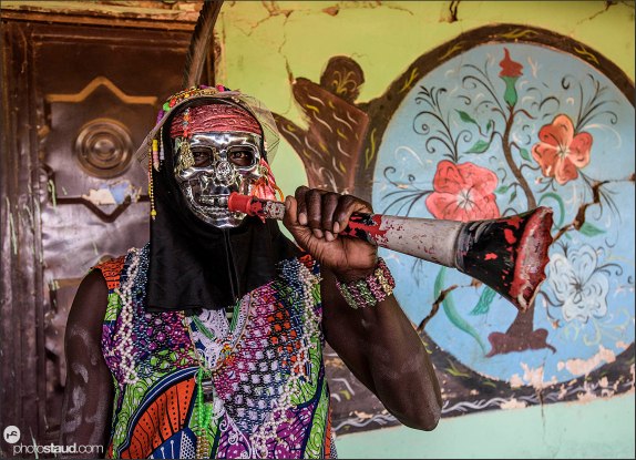 Nuba dancer, Sudan